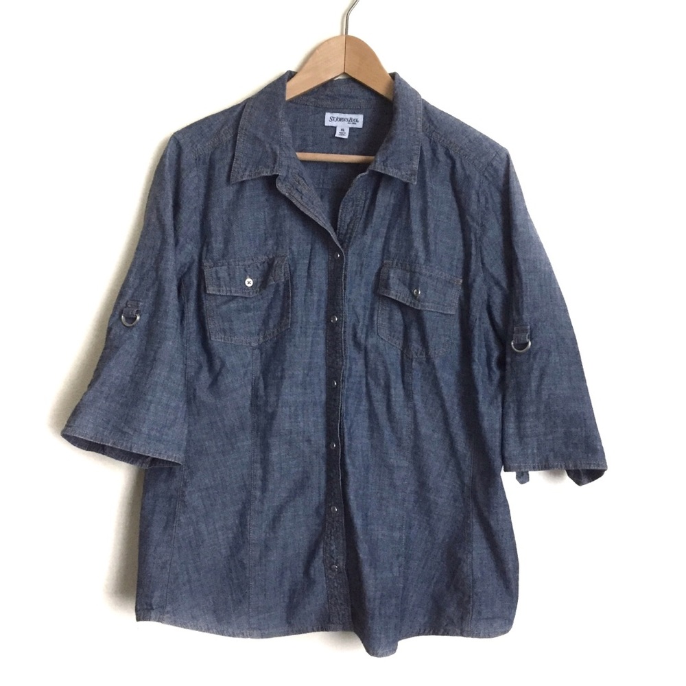 ST.JOHN'S BAY Blouses XL Sleeve 3/4